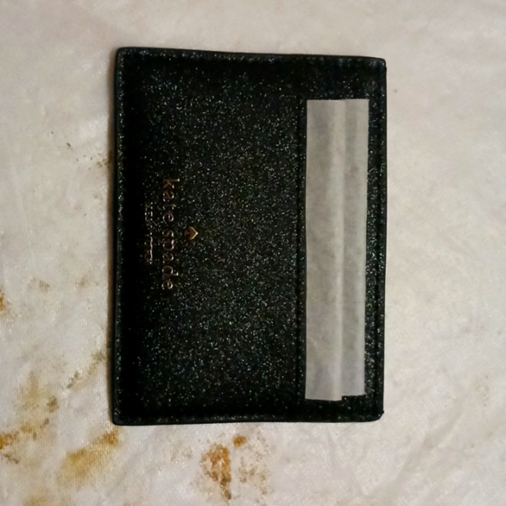 Woman's Kate Spade black card holder